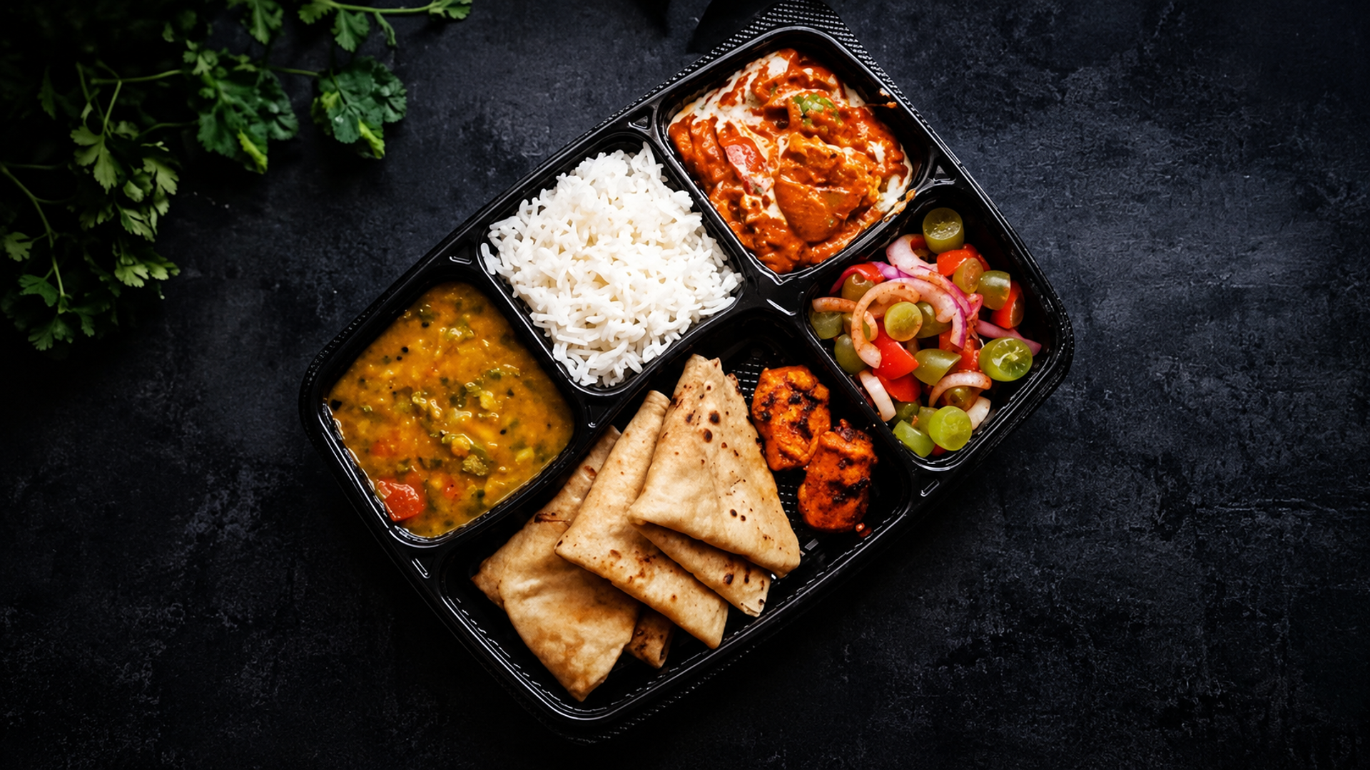 Traditional Indian dishes