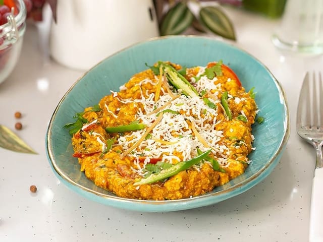 39. Paneer Bhurji.