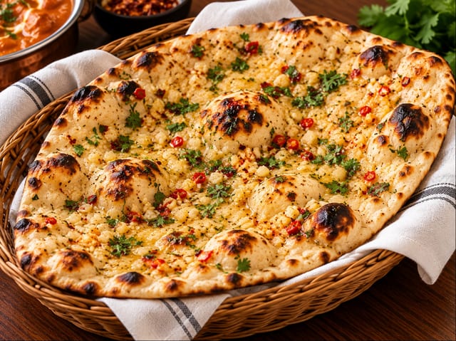 Chilli Garlic Naan.