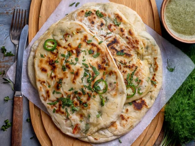 72. Butter Naan.