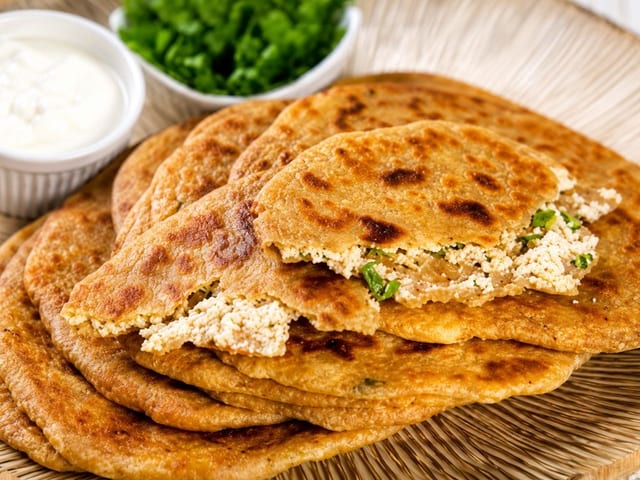 Paneer Paratha (Cheese) (2)