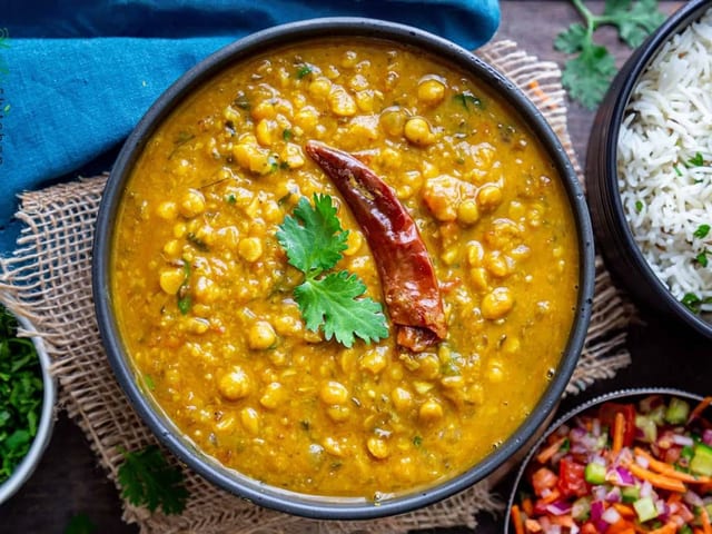 Yellow Chana Dal Curry.