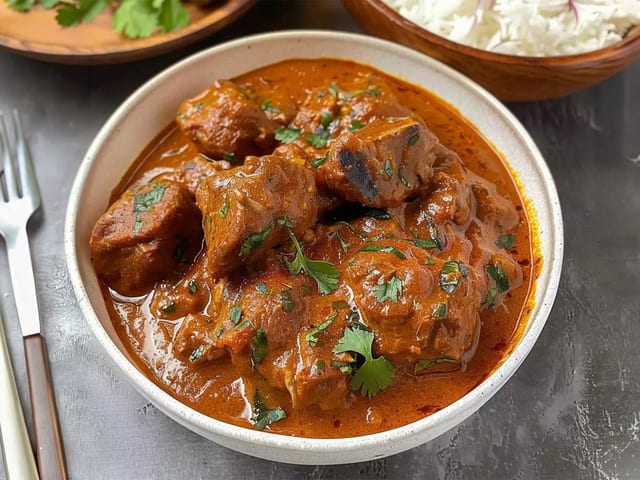 Lamb Tikka Masala.
