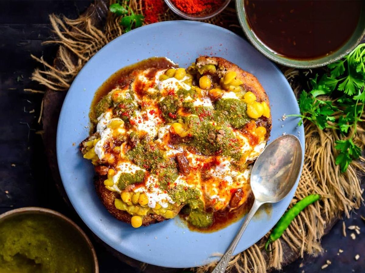 7. Aloo Tikki Chaat
