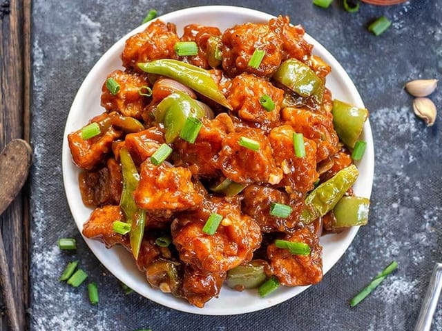 Chilli Paneer.